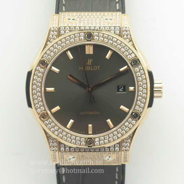 Best Price Hublot Classic Fusion King Gold Pave 42mm 511.OX.1181.LR.1704 F16 Rose Gold & D1am0nds Grey Dial 2892 Best Price Hublot Classic Fusion King Gold Pave 42mm 511.OX.1181.LR.1704 F16 Rose Gold & D1am0nds Grey Dial 2892
