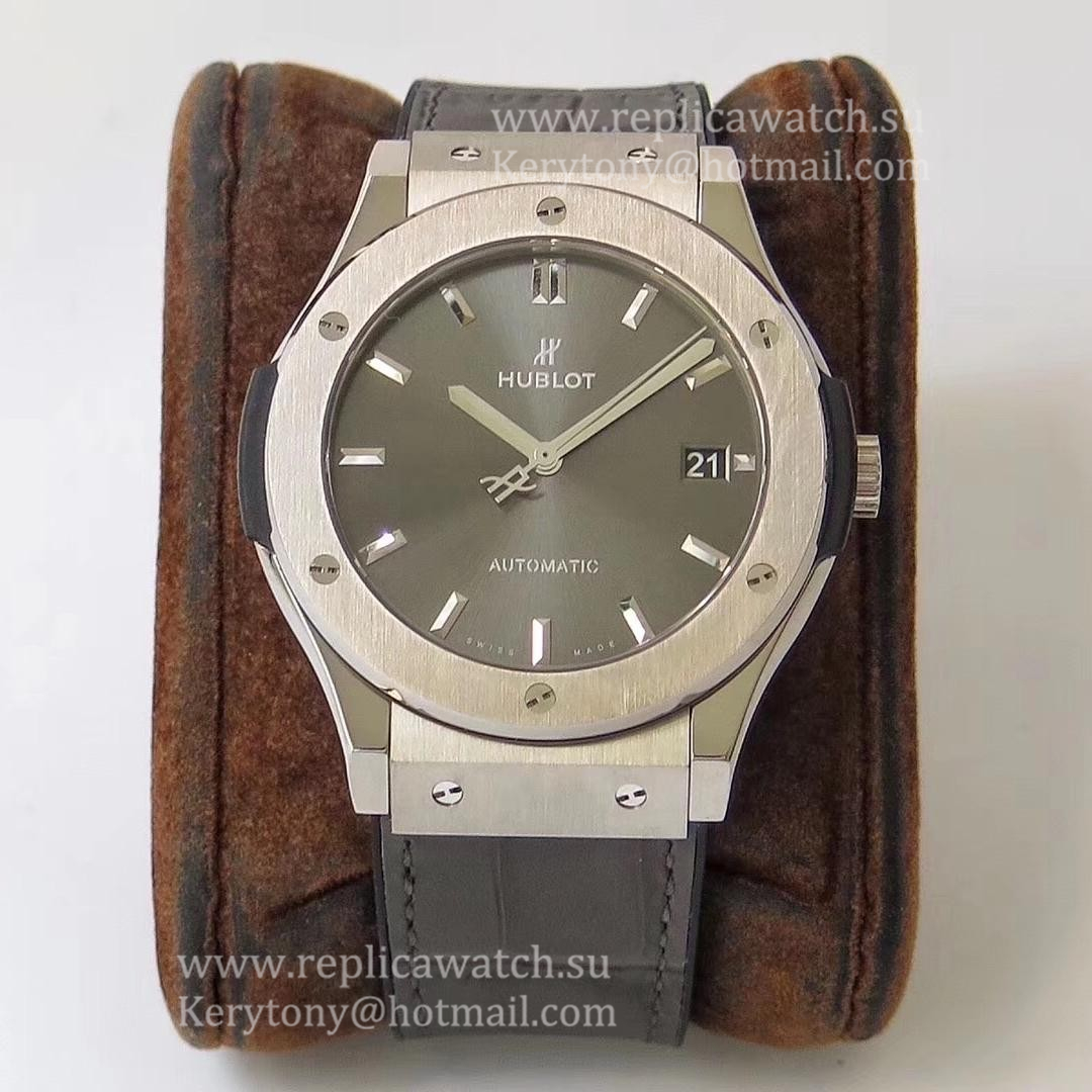 Replica Hublot Classic Fusion Racing Grey Titanium 45mm 511.NX.7071.LR WWF Titanium Anthracite Dial HUB1112 Replica Hublot Classic Fusion Racing Grey Titanium 45mm 511.NX.7071.LR WWF Titanium Anthracite Dial HUB1112