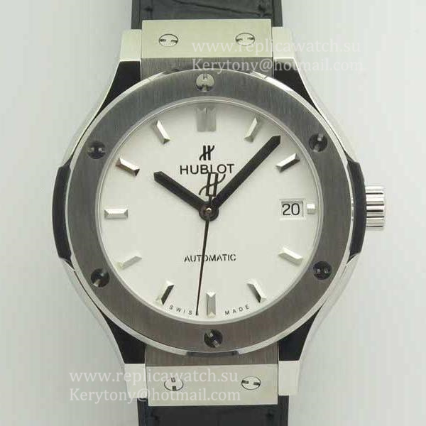 Replica Hublot Classic Fusion Titanium Opalin 38mm 511.NX.2611.LR JJF V2 Titanium White Dial HUB1112 Replica Hublot Classic Fusion Titanium Opalin 38mm 511.NX.2611.LR JJF V2 Titanium White Dial HUB1112