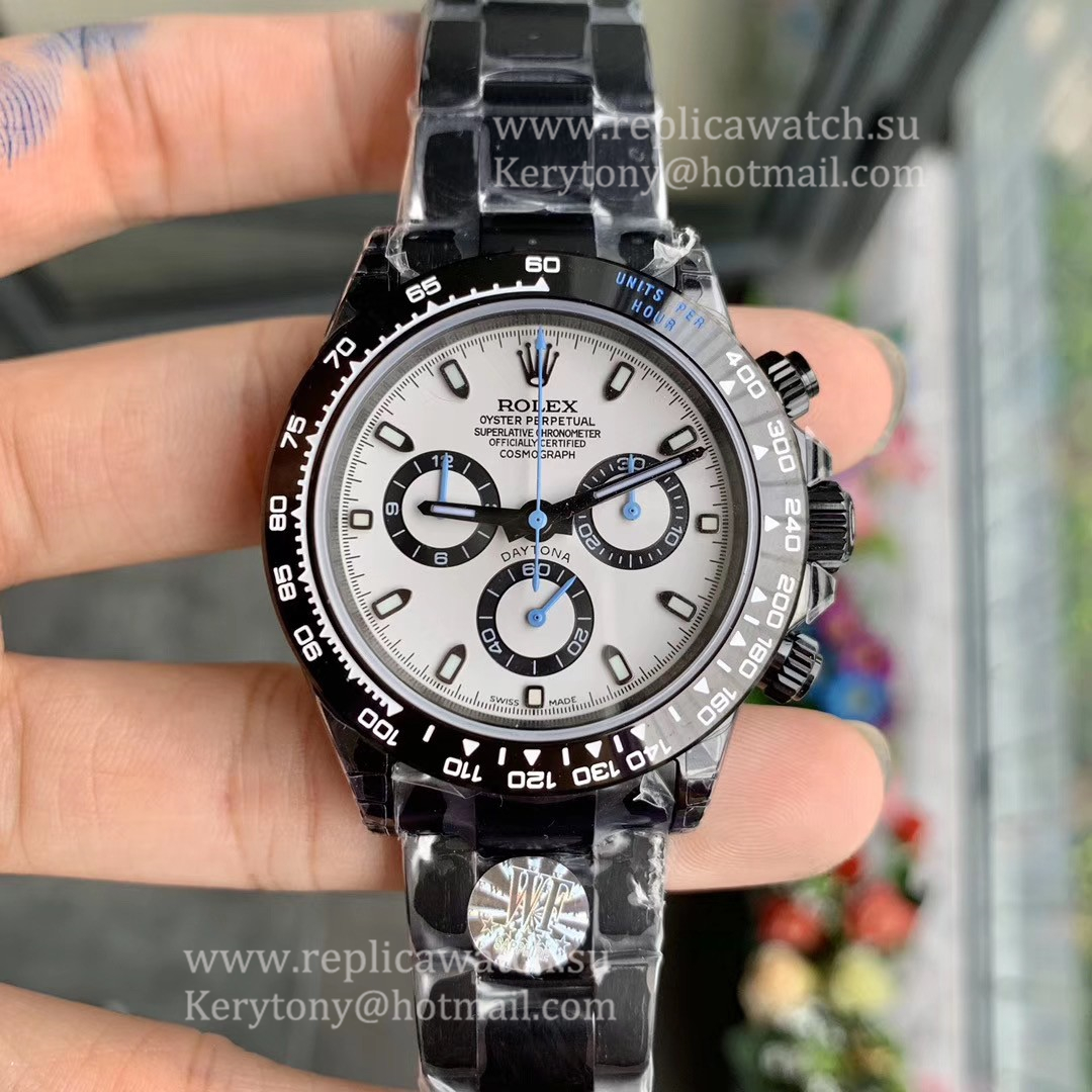 NEW Replica R01ex Daytona 116500 LN WF PVD White Dial 7750 NEW Replica R01ex Daytona 116500 LN WF PVD White Dial 7750