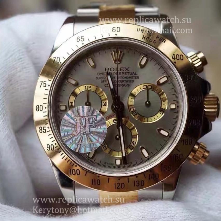 Perfect Replica R01ex Daytona 116503 JF Yellow Gold & SS Anthracite Dial 7750 Perfect Replica R01ex Daytona 116503 JF Yellow Gold & SS Anthracite Dial 7750