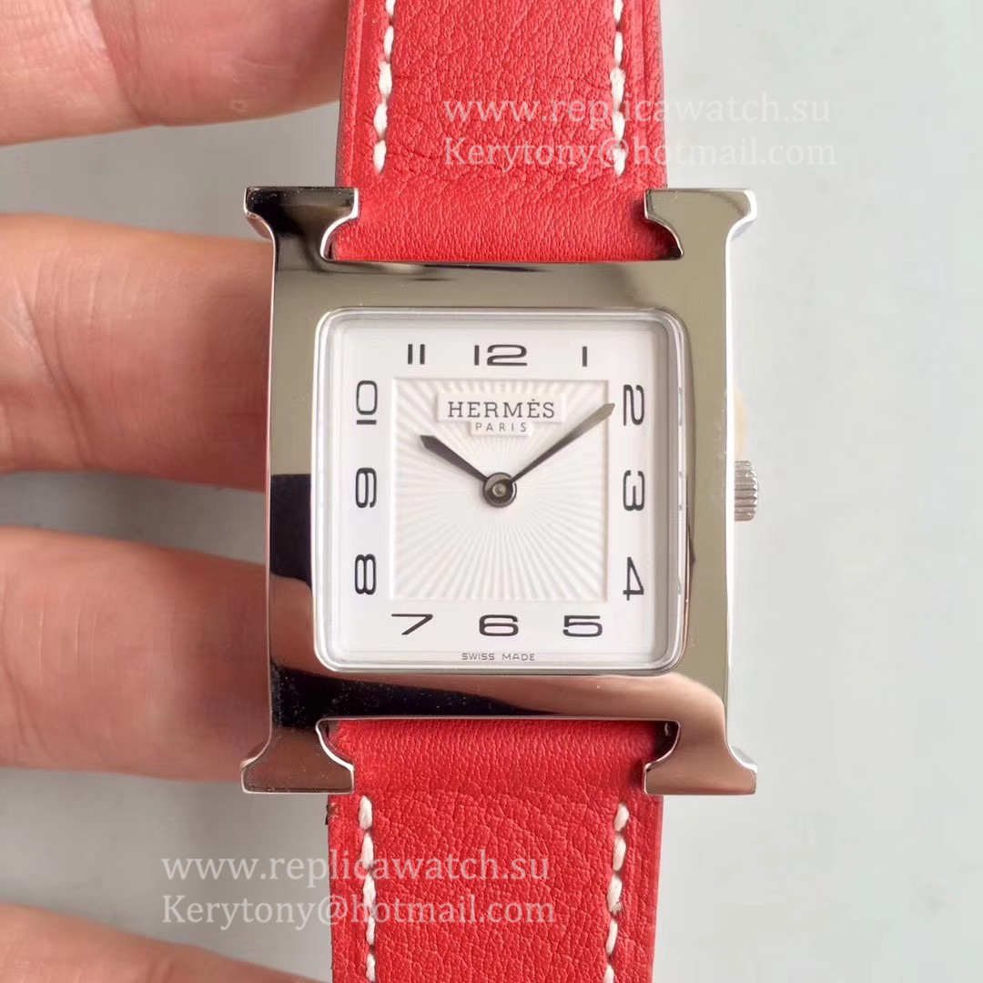 Shop H**me5 Heure H 26mm Ladies MKF SS White Dial Quartz (Box included) Shop H**me5 Heure H 26mm Ladies MKF SS White Dial Quartz (Box included)