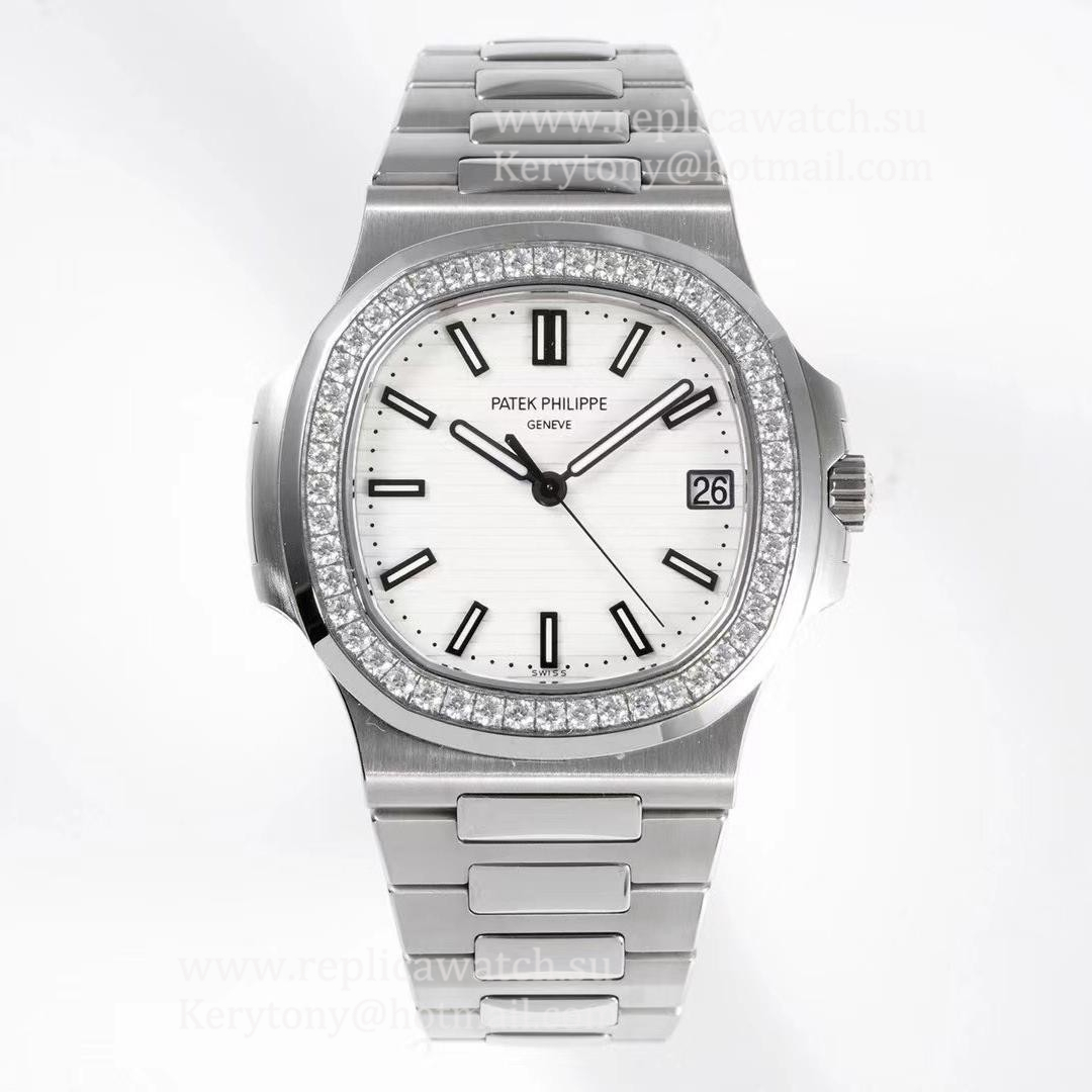 Best Price Pat*k Phi1i*pe Nautilus 5711/1A PPF V4 SS & D1am0nd White Dial 324SC (Free Box) Best Price Pat*k Phi1i*pe Nautilus 5711/1A PPF V4 SS & D1am0nd White Dial 324SC (Free Box)