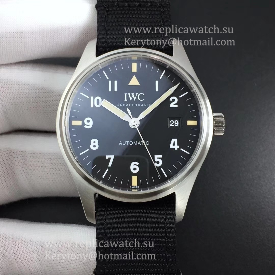 Best Price IWC Pilot Mark XVIII Tribute to Mark XI IW327007 M+F SS Black Dial 35111 Best Price IWC Pilot Mark XVIII Tribute to Mark XI IW327007 M+F SS Black Dial 35111