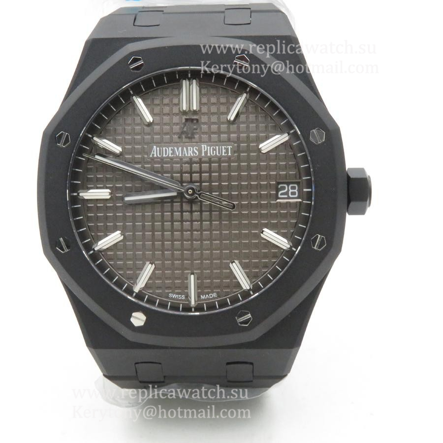 Best Price Audemars P1g*et Royal Oak 15500 41mm ZF PVD Grey Dial 4302 V2 (Free Box) Best Price Audemars P1g*et Royal Oak 15500 41mm ZF PVD Grey Dial 4302 V2 (Free Box)
