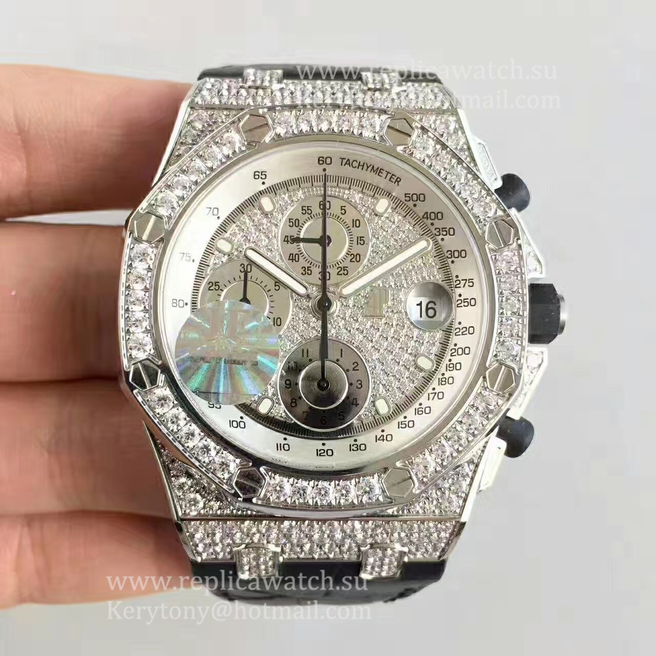 Copy Audemars P1g*et Royal Oak Offshore 26067BC.ZZ.D002CR.01 JF V2 Steel & D1am0nds D1am0nd Dial 7750 Copy Audemars P1g*et Royal Oak Offshore 26067BC.ZZ.D002CR.01 JF V2 Steel & D1am0nds D1am0nd Dial 7750