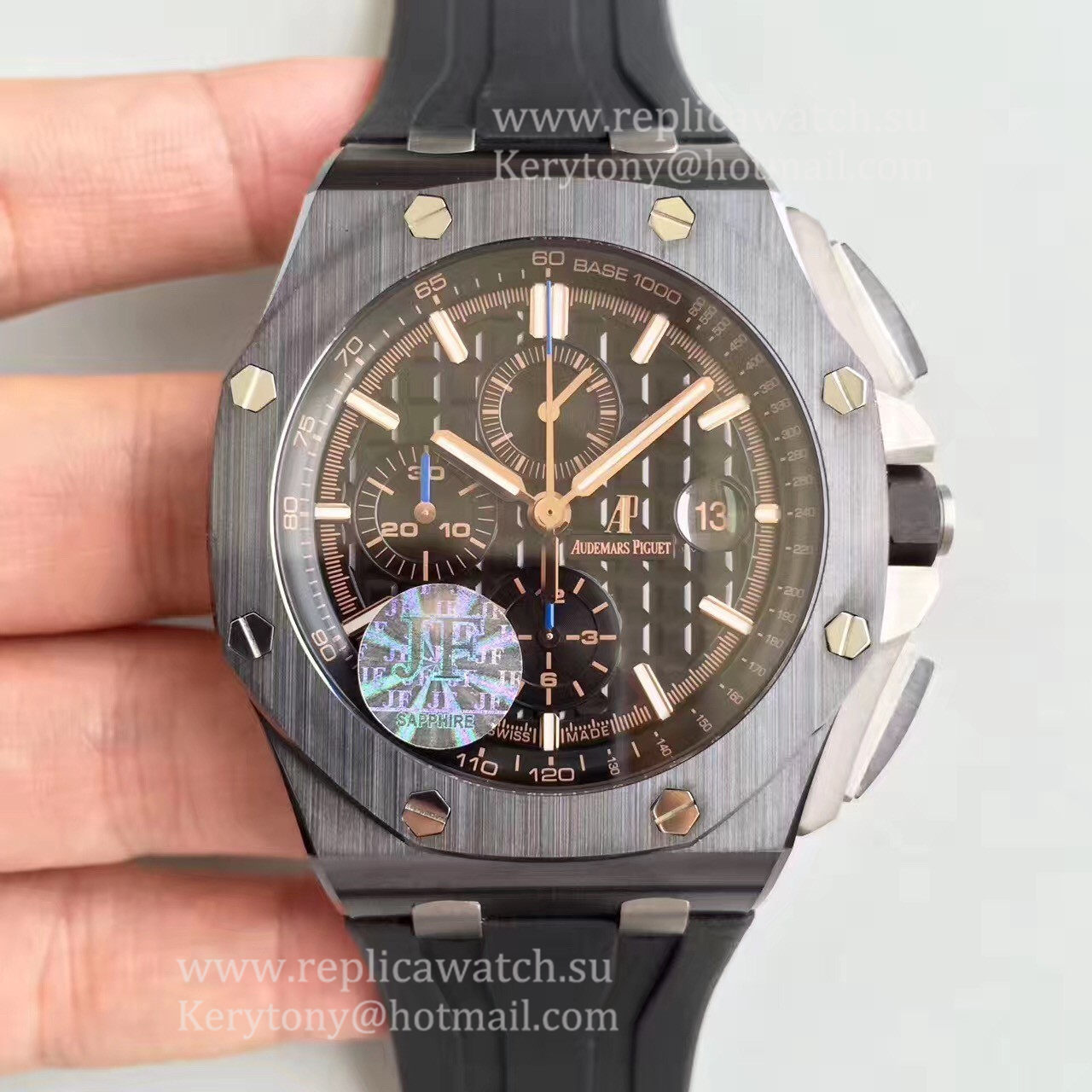 Replica Audemars P1g*et Royal Oak Offshore 26405CE.OO.A002CA.02 JF V2 Ceramic Black Dial 3126 Replica Audemars P1g*et Royal Oak Offshore 26405CE.OO.A002CA.02 JF V2 Ceramic Black Dial 3126