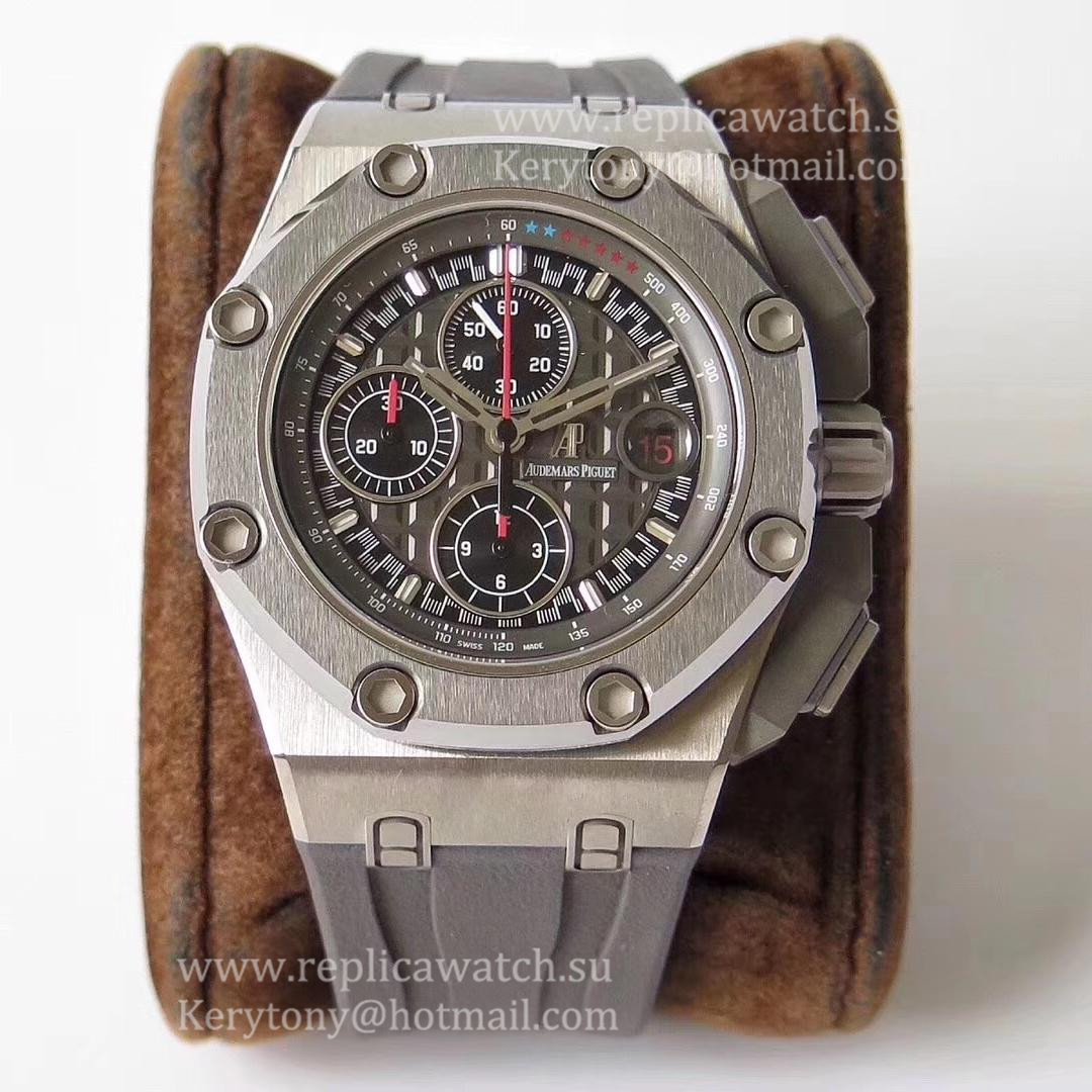 Best Price Audemars P1g*et Royal Oak Offshore Michael Schumacher 26568IM.OO.A004CA.01 JF V8 Titanium Anthracite Dial 3126 Best Price Audemars P1g*et Royal Oak Offshore Michael Schumacher 26568IM.OO.A004CA.01 JF V8 Titanium Anthracite Dial 3126