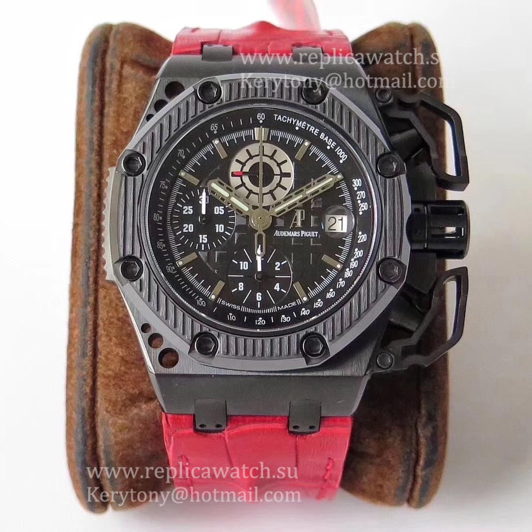 Best Price Audemars P1g*et Royal Oak Offshore Survivor 26165IO.OO.A002CA.01 Noob Factory V5 Titanium Black Dial 7750 Best Price Audemars P1g*et Royal Oak Offshore Survivor 26165IO.OO.A002CA.01 Noob Factory V5 Titanium Black Dial 7750