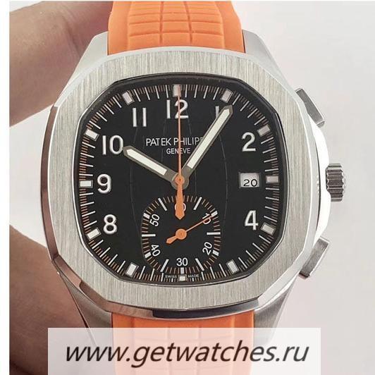 Best Price Pat*k Phi1i*pe Aquanaut Chrono 5968A Noob Factory SS Black Dial CH28-520C