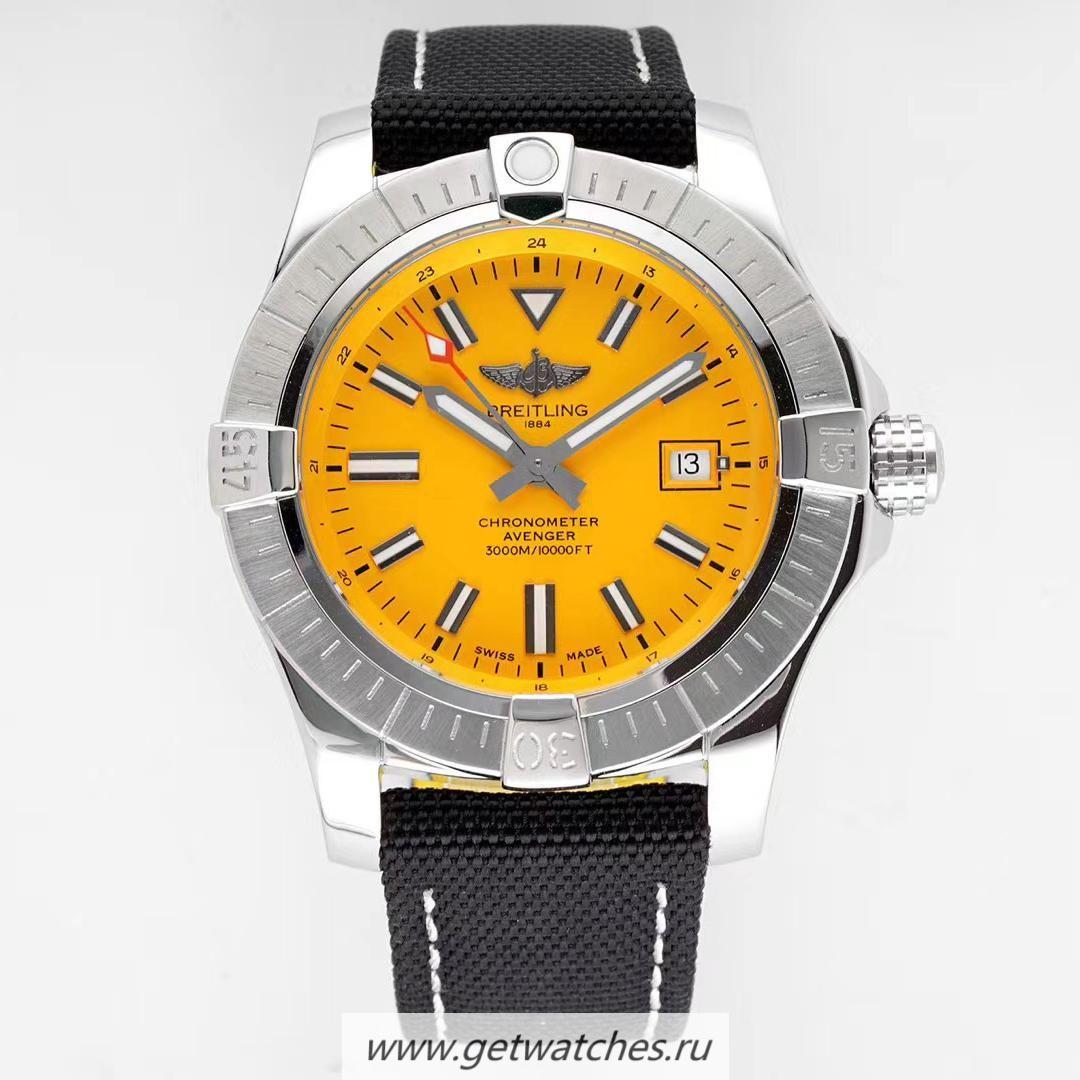 Best Price Breitling Avenger Automatic 45 Seawolf BLSF SS Yellow Dial 2836 Best Price Breitling Avenger Automatic 45 Seawolf BLSF SS Yellow Dial 2836