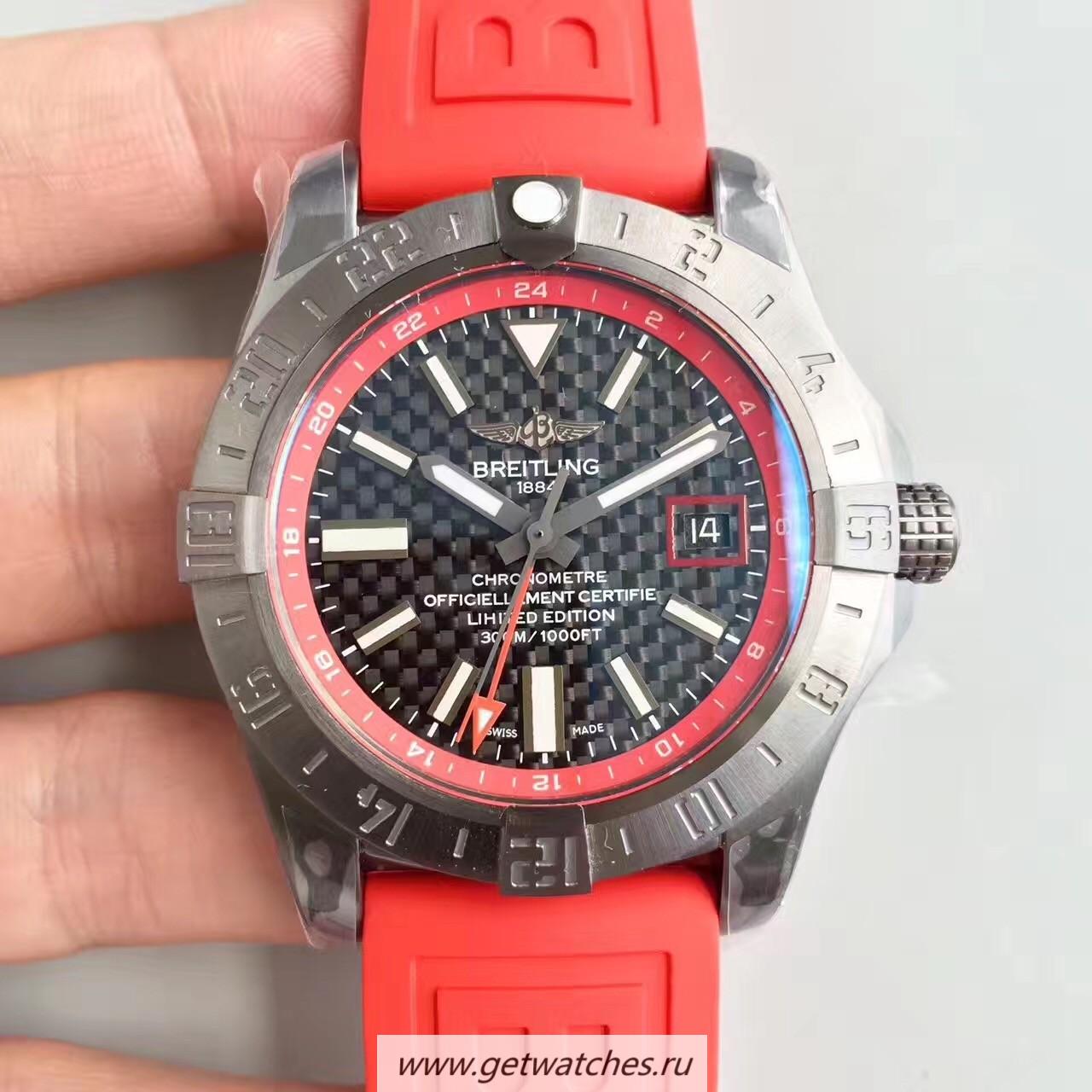 Fake Breitling Avenger II GMT A3239011/BC35/433X/A20BA.1 GF SS Carbon Fiber Dial 2836 Fake Breitling Avenger II GMT A3239011/BC35/433X/A20BA.1 GF SS Carbon Fiber Dial 2836