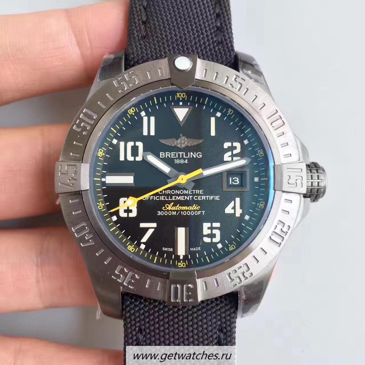 High Quality Breitling Avenger II Seawolf A1733110/BC30/435X/A20BASA.1 GF SS Black Dial 2836 High Quality Breitling Avenger II Seawolf A1733110/BC30/435X/A20BASA.1 GF SS Black Dial 2836