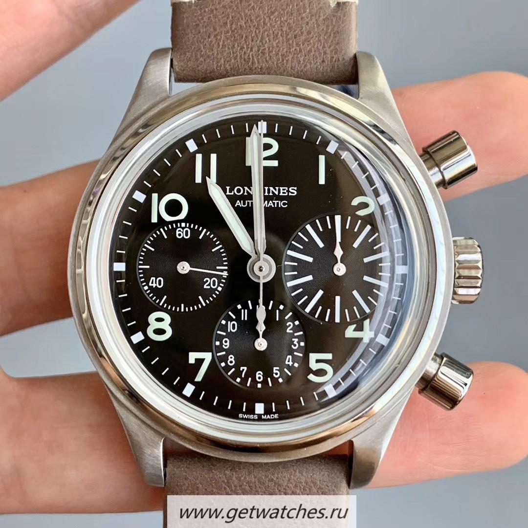 Fake Longines Avigation BigEye L2.816.4.53.2 ZF SS Black Dial 7750 Fake Longines Avigation BigEye L2.816.4.53.2 ZF SS Black Dial 7750