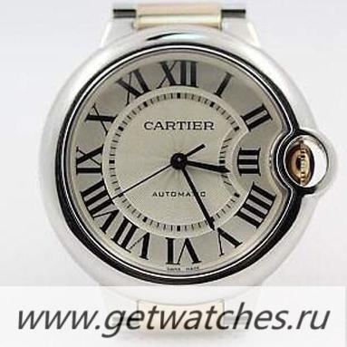 Fake Ca*t1er Ballon Bleu 36mm SS & Rose Gold Silver Dial 2671 Fake Ca*t1er Ballon Bleu 36mm SS & Rose Gold Silver Dial 2671