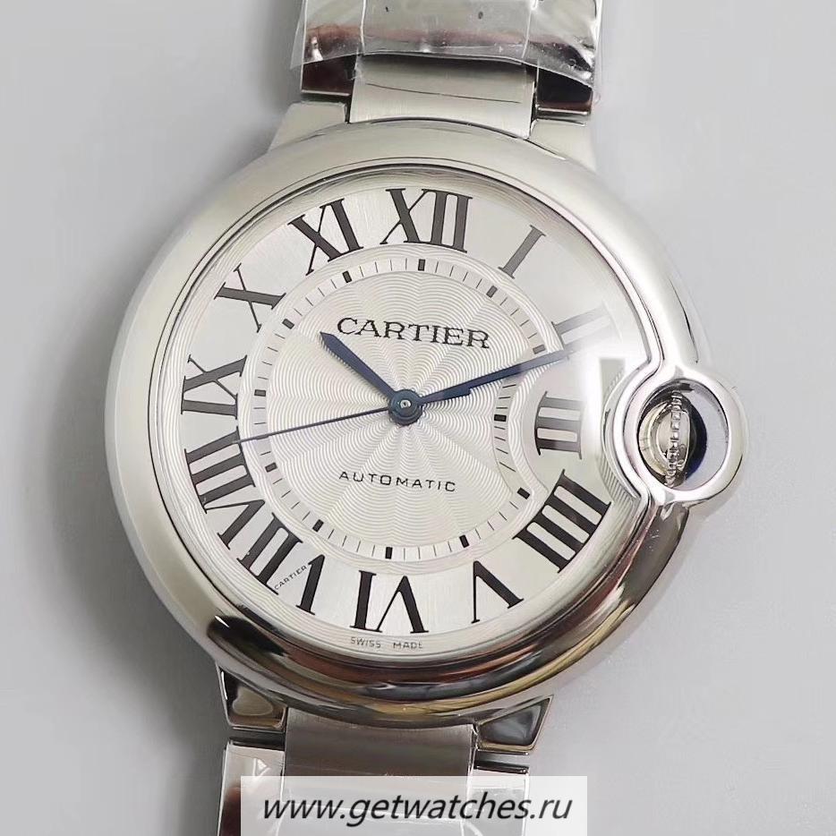 Copy Ca*t1er Ballon Bleu 36mm W6920046 V6F SS Silver Cal 076 Copy Ca*t1er Ballon Bleu 36mm W6920046 V6F SS Silver Cal 076