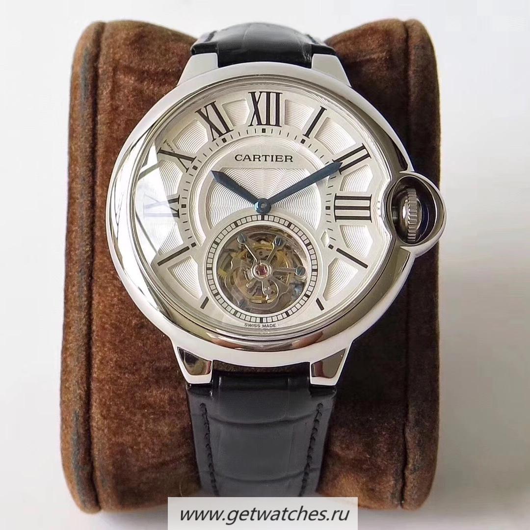 Replica Ca*t1er Ballon Bleu Flying Tourbillon W6920021 Noob Factory SS Silver Dial 9452MC Replica Ca*t1er Ballon Bleu Flying Tourbillon W6920021 Noob Factory SS Silver Dial 9452MC