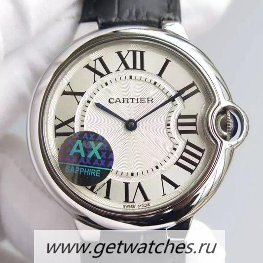 Perfect Replica Ca*t1er Ballon Bleu SS White Dial 2836 Perfect Replica Ca*t1er Ballon Bleu SS White Dial 2836