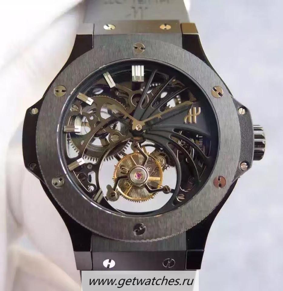 High Quality Hublot Big Bang Skeleton Tourbillon Ceramic Skeleton Dial Tourbillon High Quality Hublot Big Bang Skeleton Tourbillon Ceramic Skeleton Dial Tourbillon