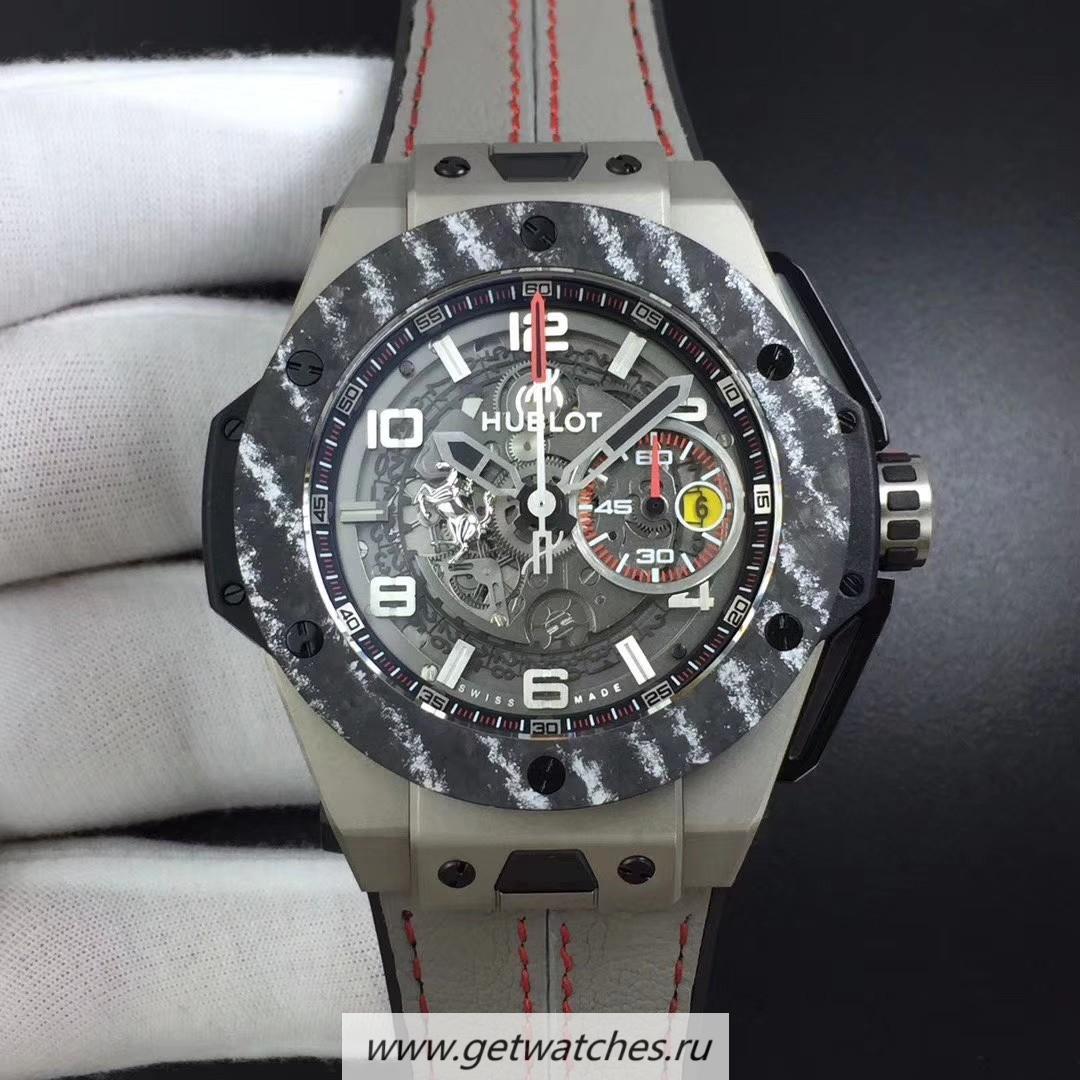 High Quality Hublot Big Bang Unico Ferrari V6F Titanium Grey Dial HUB1241 High Quality Hublot Big Bang Unico Ferrari V6F Titanium Grey Dial HUB1241