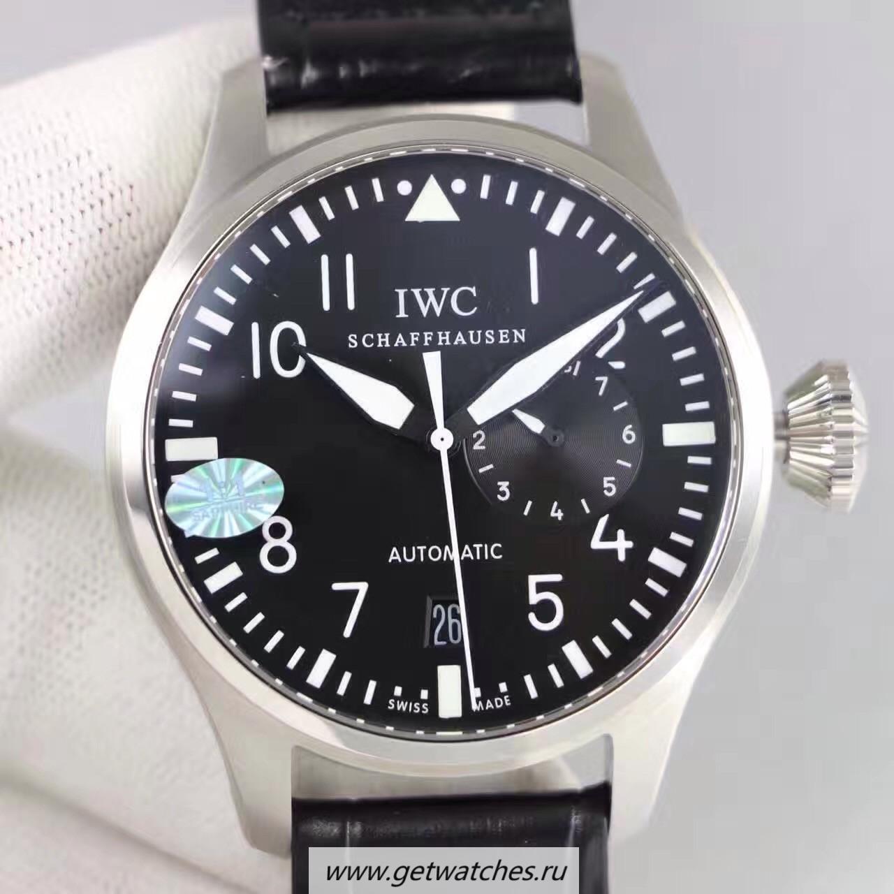 Replica IWC Big Pilot IW500912 2017 ZF SS Black & Red Dial 51111 Replica IWC Big Pilot IW500912 2017 ZF SS Black & Red Dial 51111