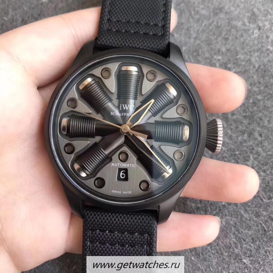 Perfect Replica IWC Big Pilot Top Gun IWF Ceramic Nuts Dial M9015 Perfect Replica IWC Big Pilot Top Gun IWF Ceramic Nuts Dial M9015