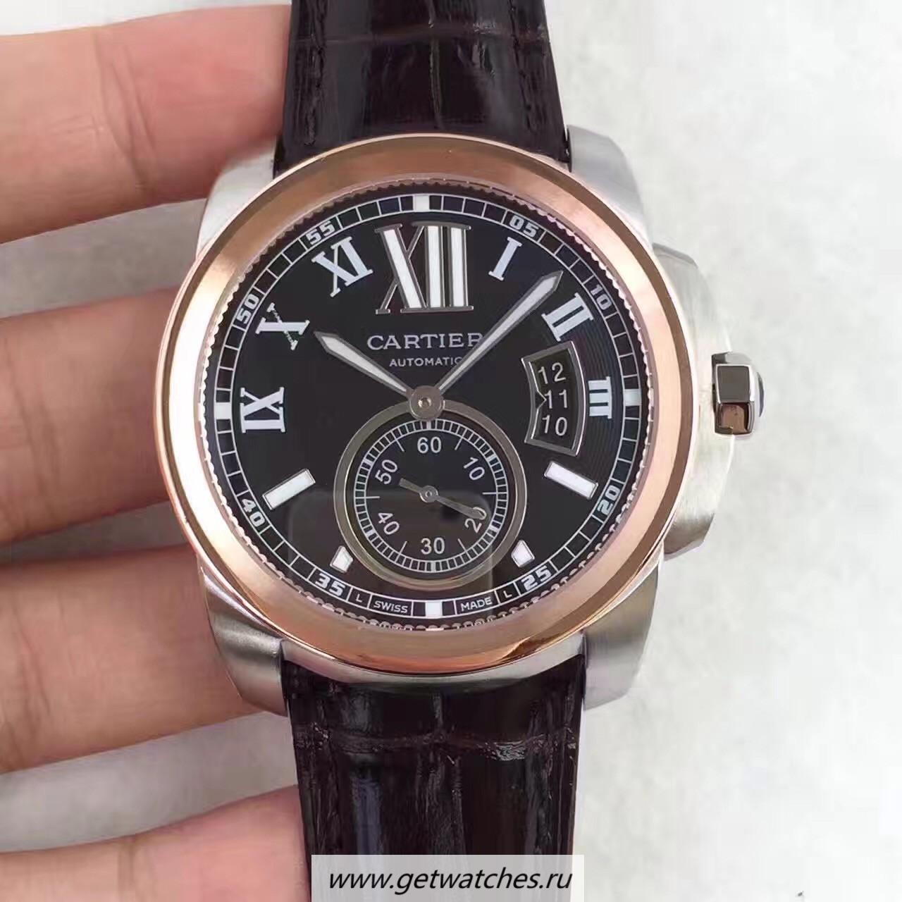 High Quality Ca*t1er Calibre W7100039 42mm TF SS & Rose Gold Black Dial 1904MC High Quality Ca*t1er Calibre W7100039 42mm TF SS & Rose Gold Black Dial 1904MC
