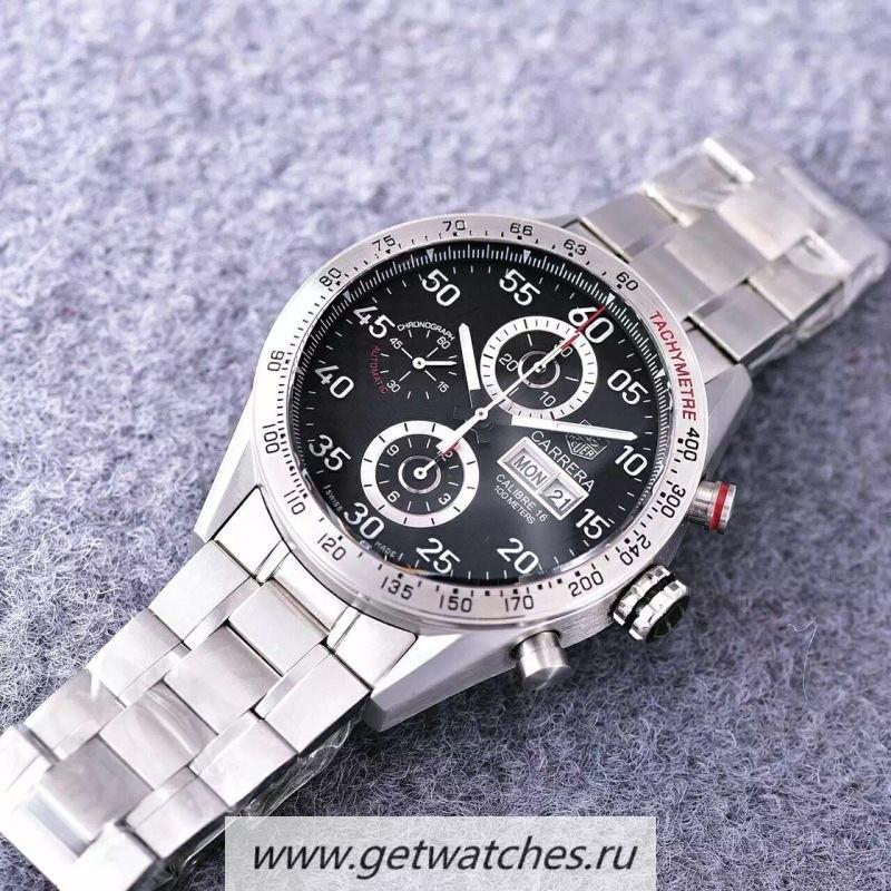 High Quality Tag Heuer Carrera Calibre 16 SS White Dial Calibre 16 High Quality Tag Heuer Carrera Calibre 16 SS White Dial Calibre 16