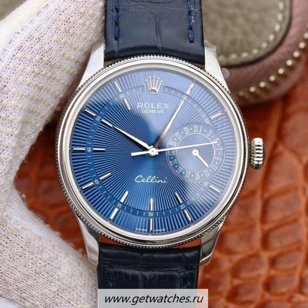 Replica R01ex Cellini Date 50519 GMF SS Blue Dial 3165 Replica R01ex Cellini Date 50519 GMF SS Blue Dial 3165