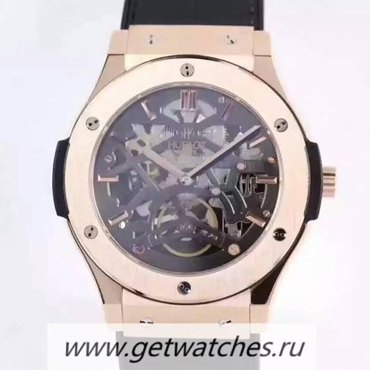 Copy Hublot Classic Fusion Prototype Rose Gold Black Skeleton Dial Skeleton Copy Hublot Classic Fusion Prototype Rose Gold Black Skeleton Dial Skeleton