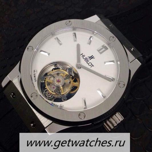 Fake Hublot Classic Fusion Tourbillon SS White Dial Tourbillon Fake Hublot Classic Fusion Tourbillon SS White Dial Tourbillon