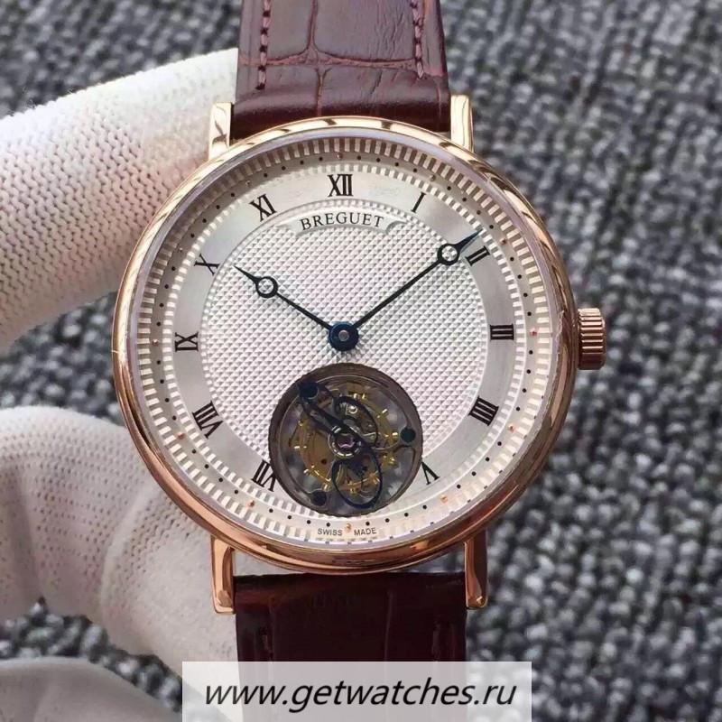 Copy Breguet Classique Tourbillon AXF Rose Gold Silver Dial Tourbillon Copy Breguet Classique Tourbillon AXF Rose Gold Silver Dial Tourbillon
