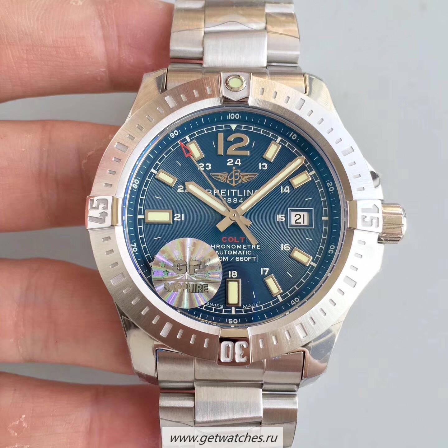 NEW Replica Breitling Colt Automatic 44mm A1738811-C906-173A GF SS Blue Dial 2824 NEW Replica Breitling Colt Automatic 44mm A1738811-C906-173A GF SS Blue Dial 2824