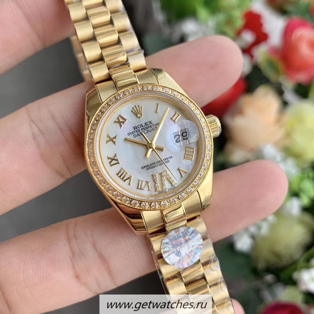 Fake R01ex Datejust 28mm 279138 RBR Ladies WF Yellow Gold & D1am0nd MOP Dial 2671 Fake R01ex Datejust 28mm 279138 RBR Ladies WF Yellow Gold & D1am0nd MOP Dial 2671