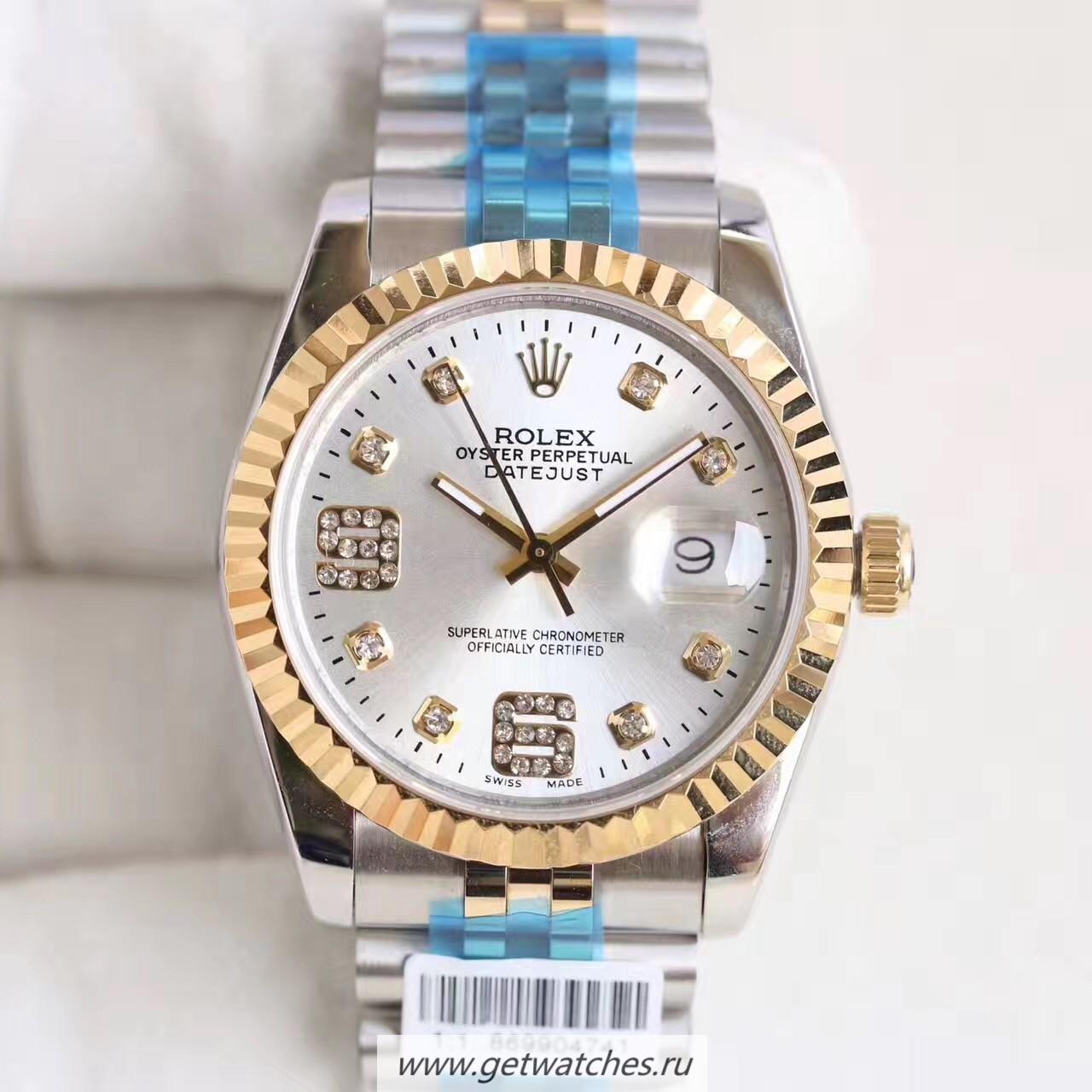 Shop R01ex Datejust 36 116233 36mm Noob Factory SS & Yellow Gold Rhodium & D1am0nds Dial 2836 Shop R01ex Datejust 36 116233 36mm Noob Factory SS & Yellow Gold Rhodium & D1am0nds Dial 2836