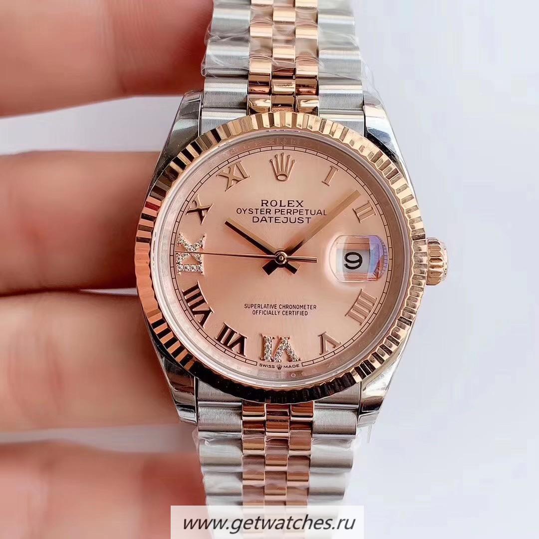 High Quality R01ex Datejust 36 126231 EWF SS & Rose Gold Rose Dial 3235 High Quality R01ex Datejust 36 126231 EWF SS & Rose Gold Rose Dial 3235