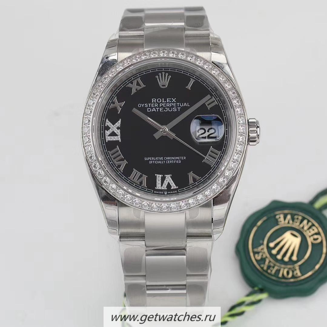 High Quality R01ex Datejust 36 126233 EWF SS & D1am0nd Black Dial 3235 High Quality R01ex Datejust 36 126233 EWF SS & D1am0nd Black Dial 3235