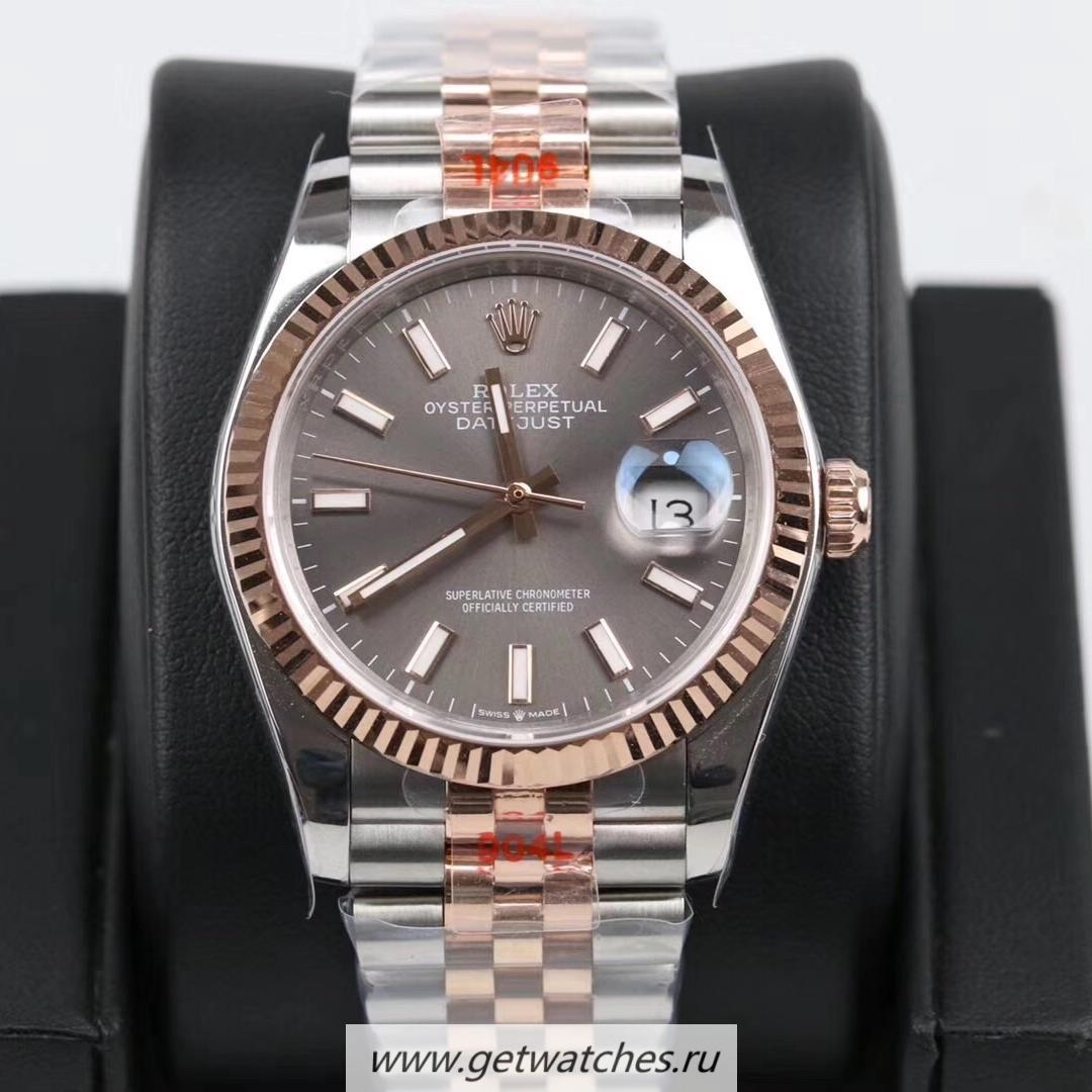 High Quality R01ex Datejust 36mm 116231 GMF SS 904L & Rose Gold Anthracite Dial 2824 High Quality R01ex Datejust 36mm 116231 GMF SS 904L & Rose Gold Anthracite Dial 2824