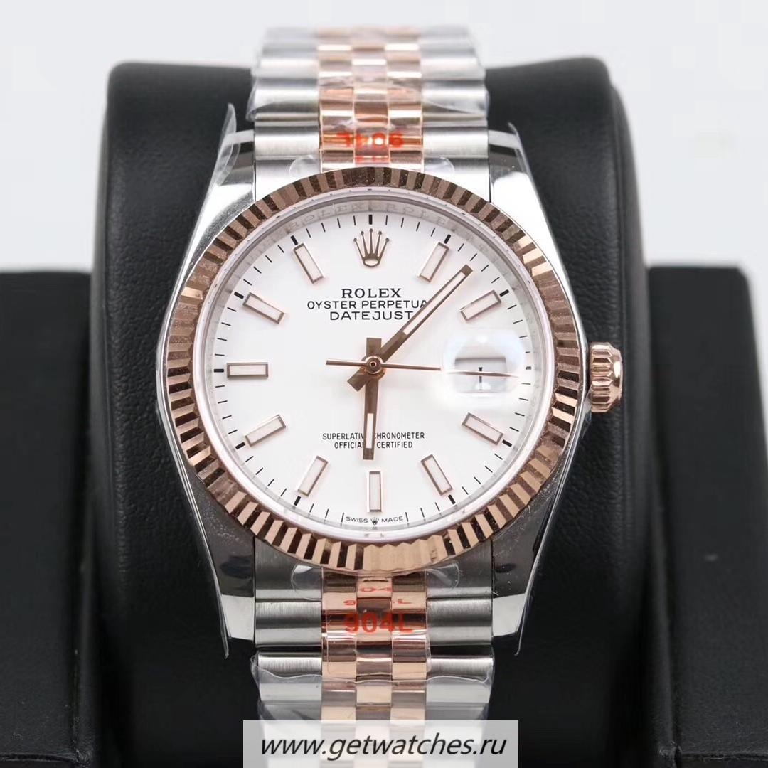 Best Price R01ex Datejust 36mm 116231 GMF SS 904L & Rose Gold White Dial 2824 Best Price R01ex Datejust 36mm 116231 GMF SS 904L & Rose Gold White Dial 2824