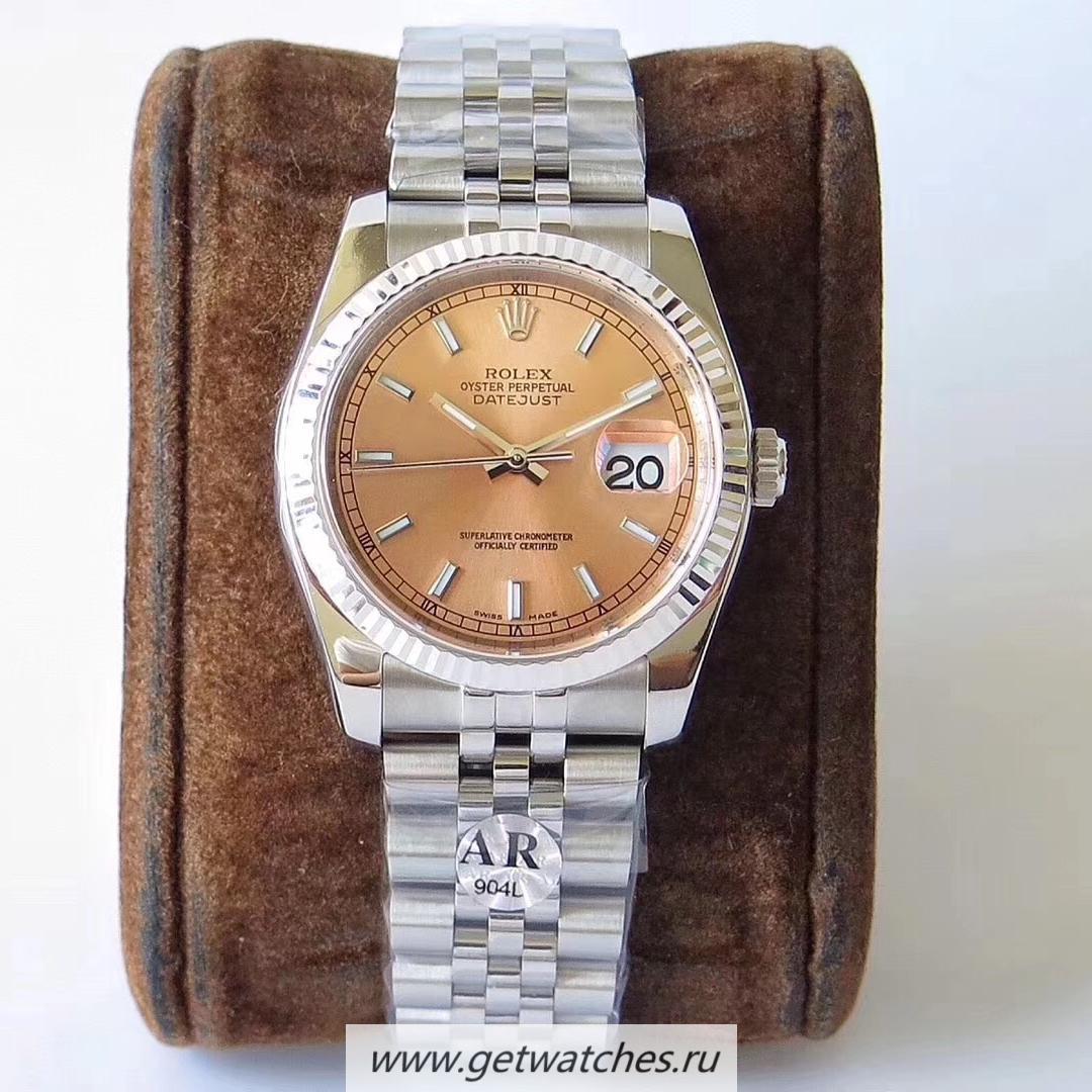 High Quality R01ex Datejust 36mm 116234 ARF V3 SS 904L Rose Gold Dial 3135 High Quality R01ex Datejust 36mm 116234 ARF V3 SS 904L Rose Gold Dial 3135