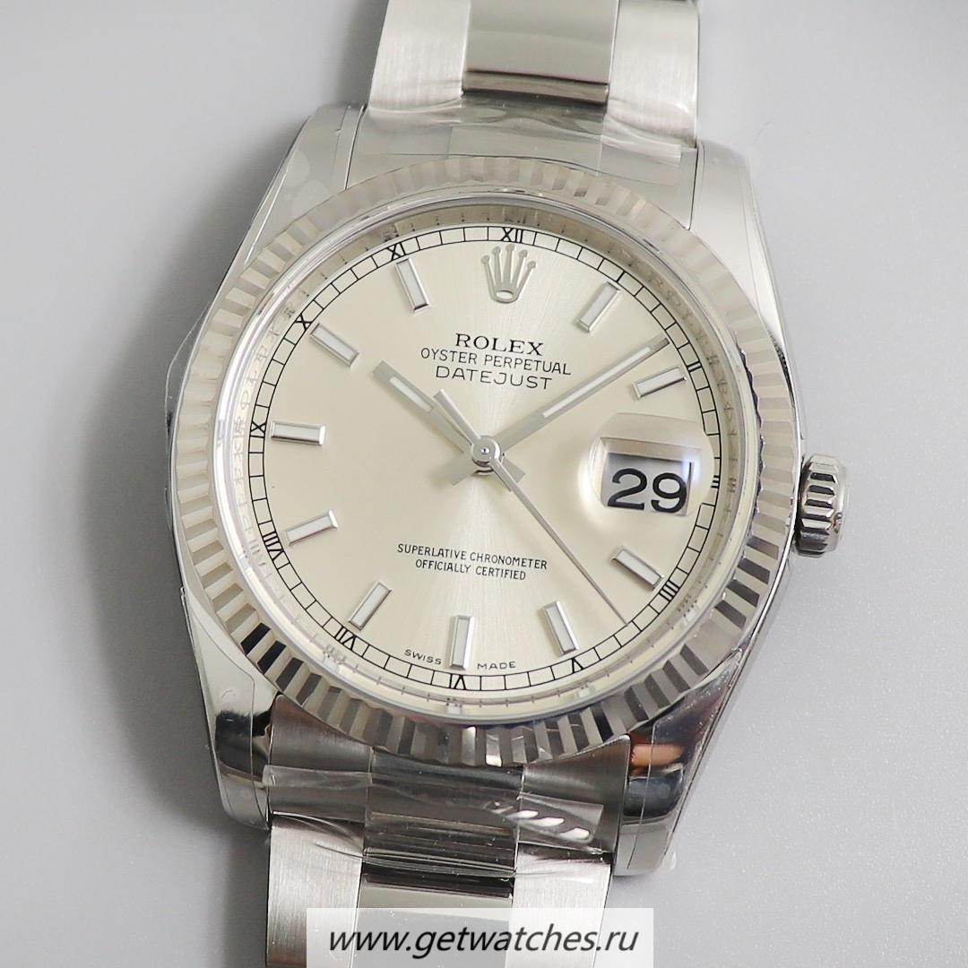 NEW Replica R01ex Datejust 36mm 116234 ARF V3 SS 904L Silver Dial 3135 NEW Replica R01ex Datejust 36mm 116234 ARF V3 SS 904L Silver Dial 3135