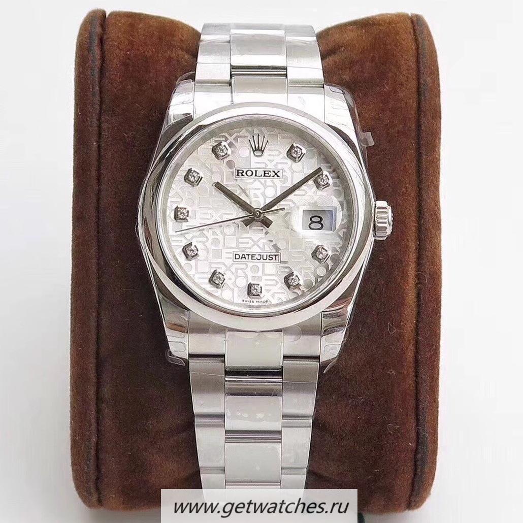 High Quality R01ex Datejust 36mm 116234 DJF SS 904L Silver Anniversary Jubilee Dial 3135 High Quality R01ex Datejust 36mm 116234 DJF SS 904L Silver Anniversary Jubilee Dial 3135