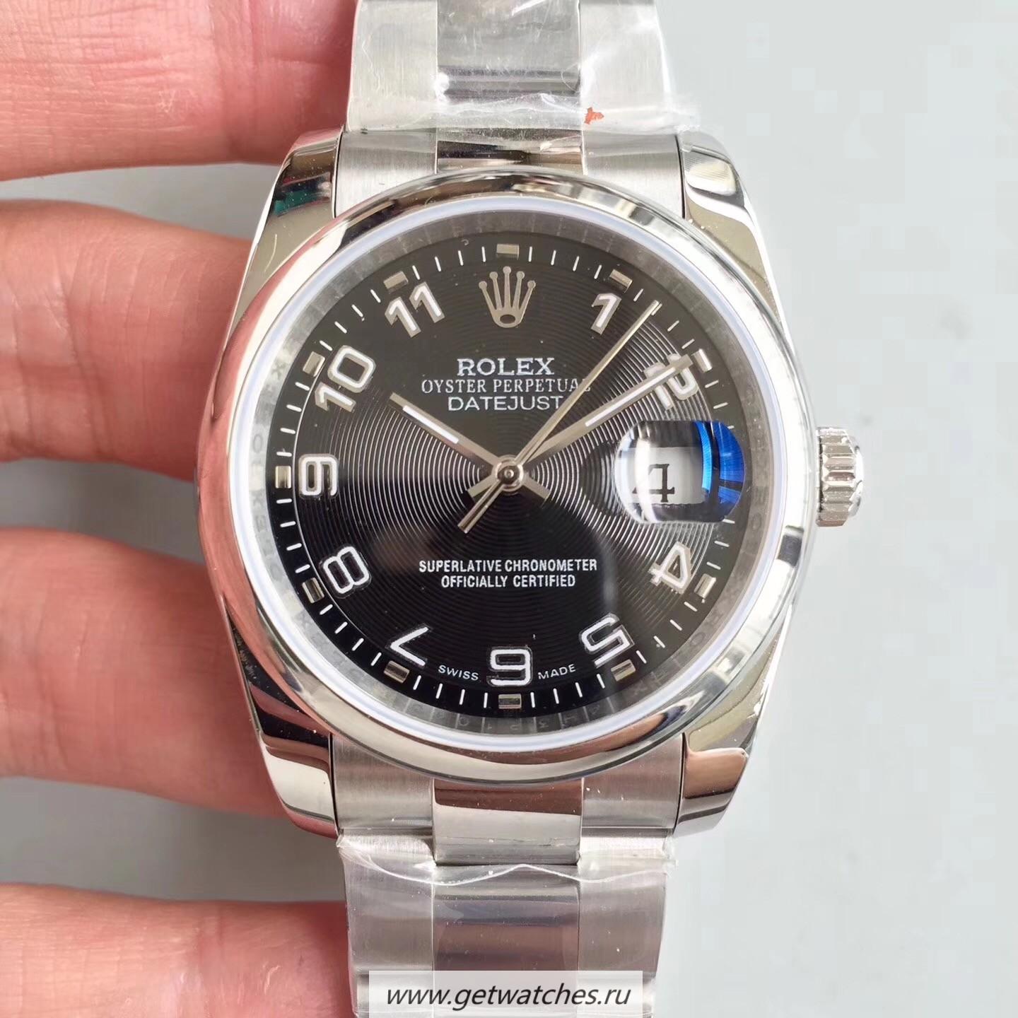 Replica R01ex Datejust 36mm 116234 MITF SS 904L Black Dial 3135 Replica R01ex Datejust 36mm 116234 MITF SS 904L Black Dial 3135