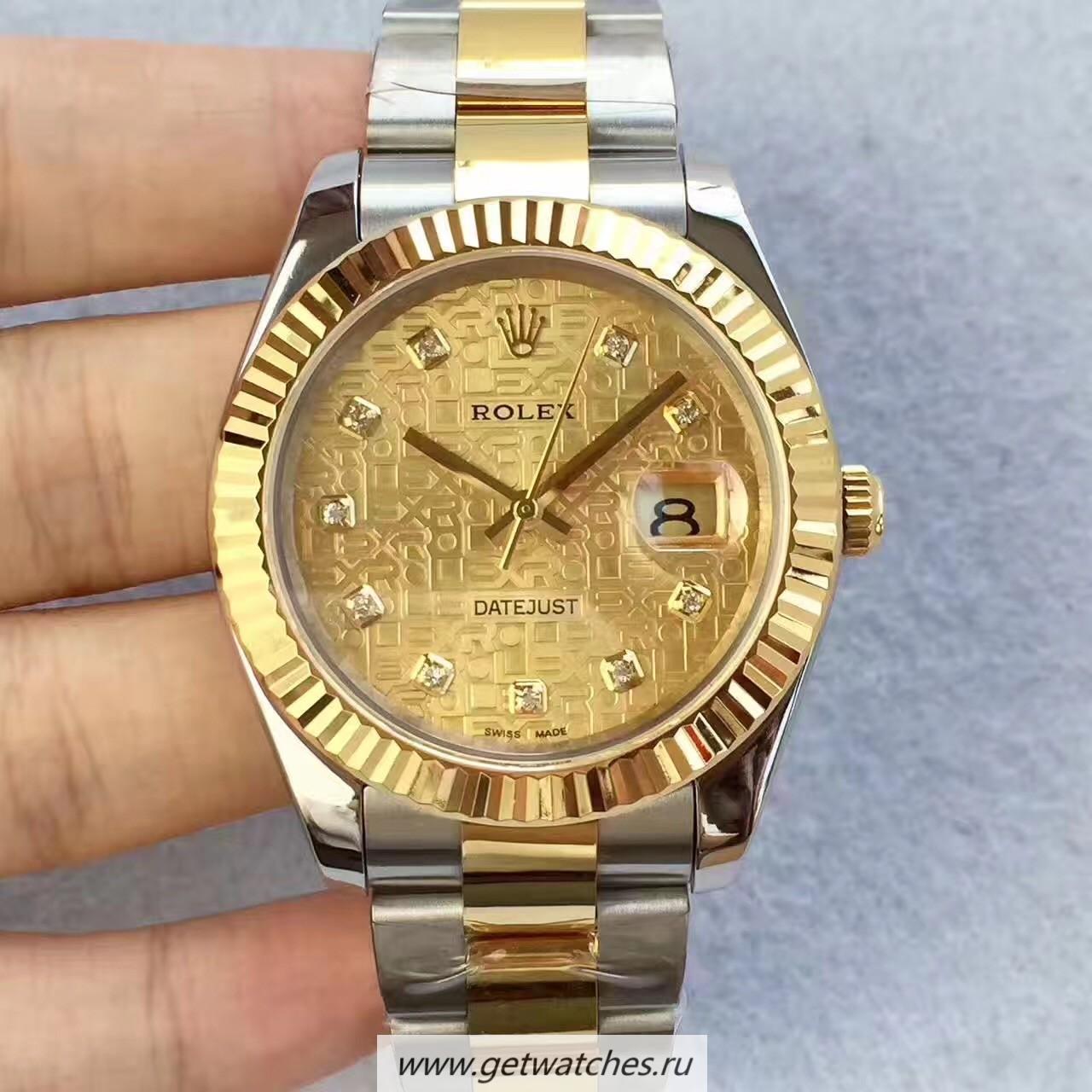 NEW Replica R01ex Datejust II 126333 41mm Noob Factory SS & Yellow Gold Dial 2836 NEW Replica R01ex Datejust II 126333 41mm Noob Factory SS & Yellow Gold Dial 2836