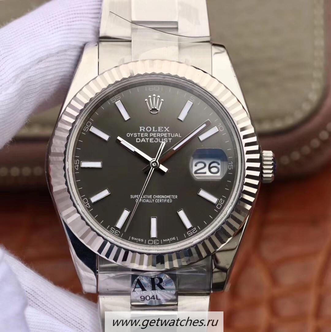 Replica R01ex Datejust II 41mm 126334 ARF SS 904L Anthracite Dial 2824 Replica R01ex Datejust II 41mm 126334 ARF SS 904L Anthracite Dial 2824