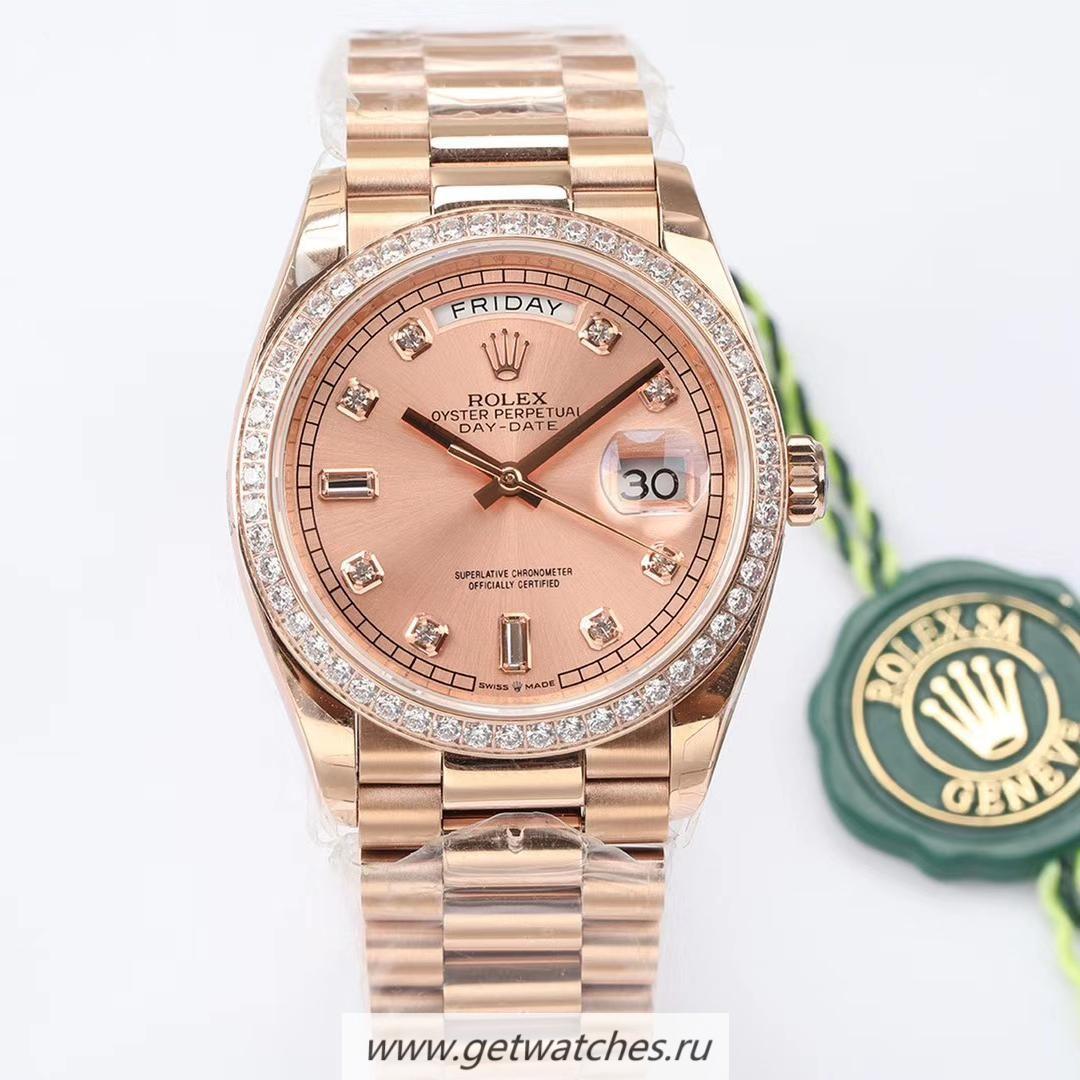 Best Price R01ex Day-Date 36 128238 EWF Rose Gold Rose Dial 3255 Best Price R01ex Day-Date 36 128238 EWF Rose Gold Rose Dial 3255