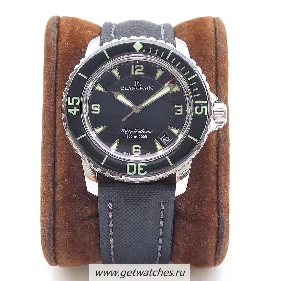 Perfect Replica Blancpain Fifty Fathoms 5015-1130-52 ZF SS Black Dial 2836 Perfect Replica Blancpain Fifty Fathoms 5015-1130-52 ZF SS Black Dial 2836