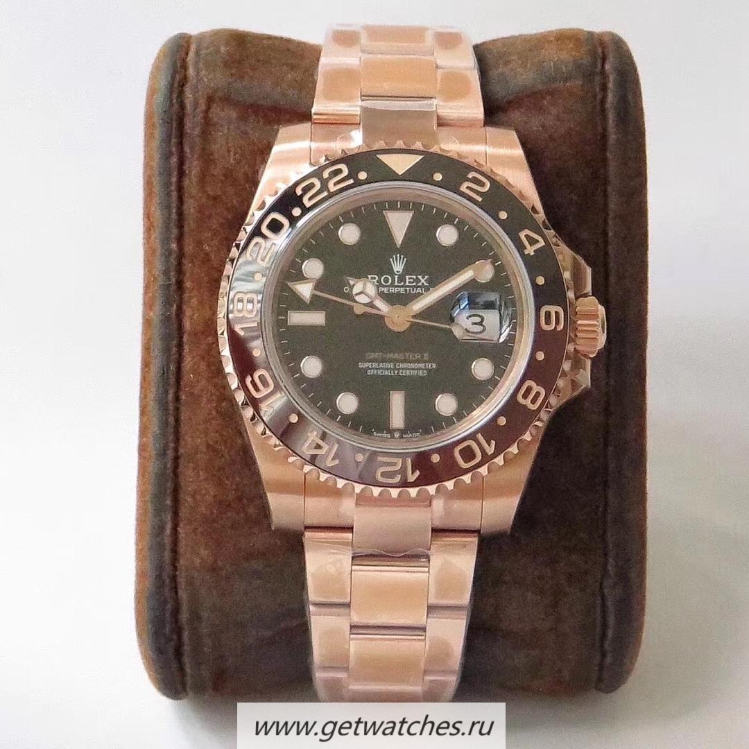 Perfect Replica R01ex GMT-Master II 126715 CHNR GMF V2 Rose Gold Black Dial 3285 Perfect Replica R01ex GMT-Master II 126715 CHNR GMF V2 Rose Gold Black Dial 3285