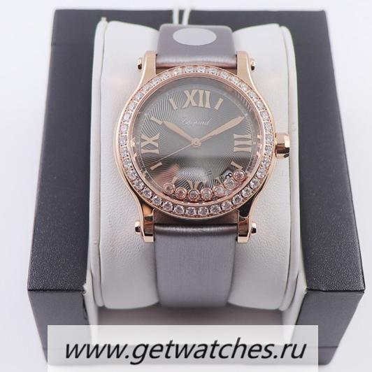 Fake Chopard Happy Sport 30mm Automatic Ladies YF Rose Gold & D1am0nd Grey Dial 2892 Fake Chopard Happy Sport 30mm Automatic Ladies YF Rose Gold & D1am0nd Grey Dial 2892