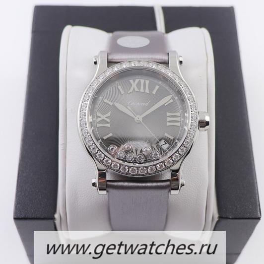 Perfect Replica Chopard Happy Sport 30mm Automatic Ladies YF SS & D1am0nd Grey Dial 2892 Perfect Replica Chopard Happy Sport 30mm Automatic Ladies YF SS & D1am0nd Grey Dial 2892